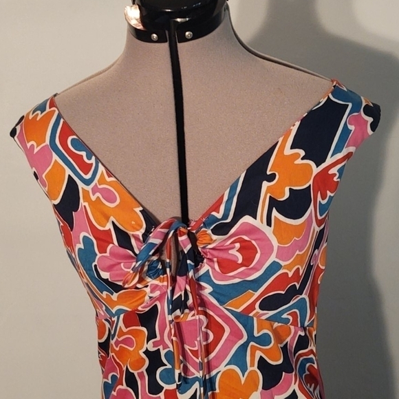 Colorful Printed Maxi Dress - Picture 2 of 8